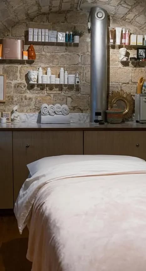 Intérieur de l'institut de beauté My Camélia à Paris 6ème